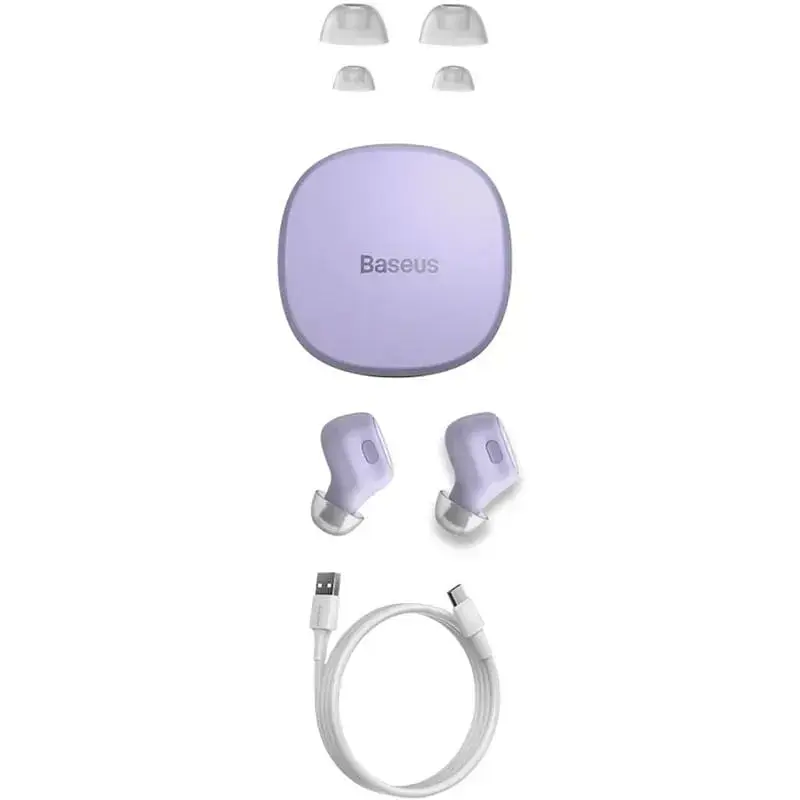 Навушники Baseus Encok WM01 TWS Purple NGWM01-05 - фото 6