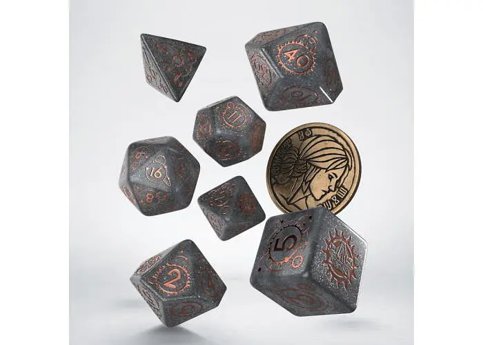 Набор кубиков The Witcher Dice Set. Ciri - Elder Blood , 7 шт. (SWCI04) - фото 2