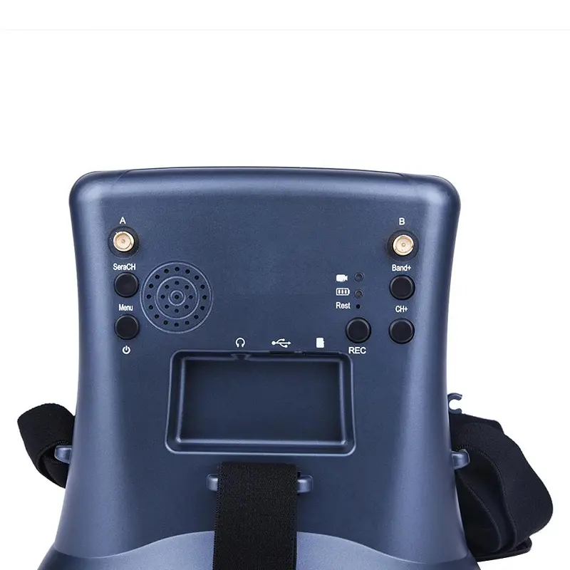 FPV очки - шлем для квадрокоптера и авиамоделей с записью видео Nectronix LS008D, 4,3" экран, 5.8 ГГц, 800x480 (100985) - фото 3