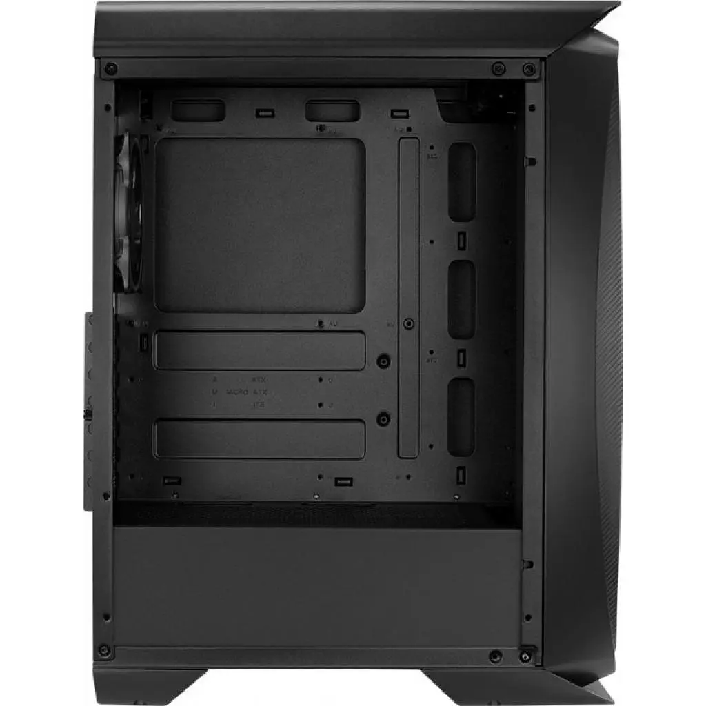 Корпус Aerocool Aero One Mini Eclipse-G-BK-v1 Black Без БЖ Б/в - фото 2