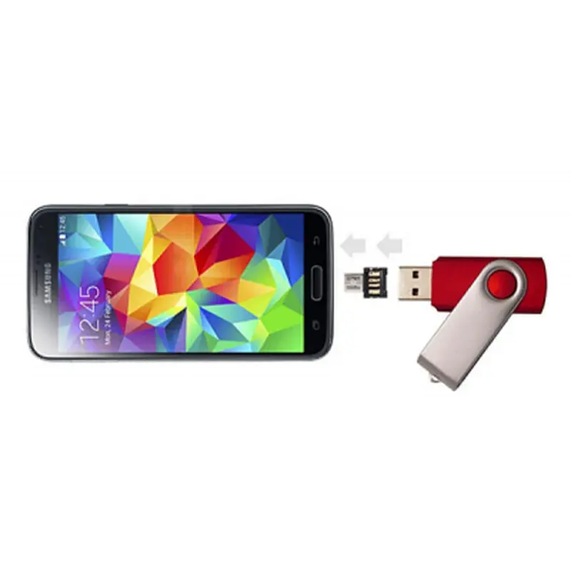 Перехідник OTG Micro to USB AF Lapara (LA-OTG-microUSB-adaptor) - фото 4
