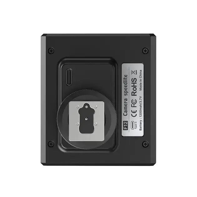 Видеосвет Ulanzi Vijim F12 Xiaomini Camera Flash Speedlite UV-L044GBB2 F12 Black - фото 6