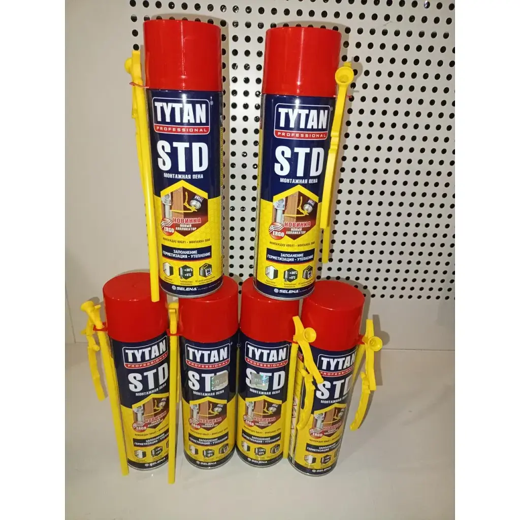 Монтажна піна Tytan Professional О2 STD B3 Ergo 500 мл - фото 4