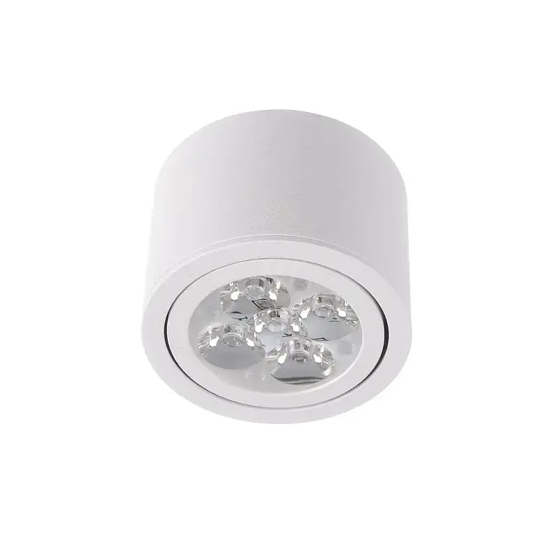 Світильник тубус стельовий для ванної Brille LED-321/5x1W WW WH 32-279 - фото 3