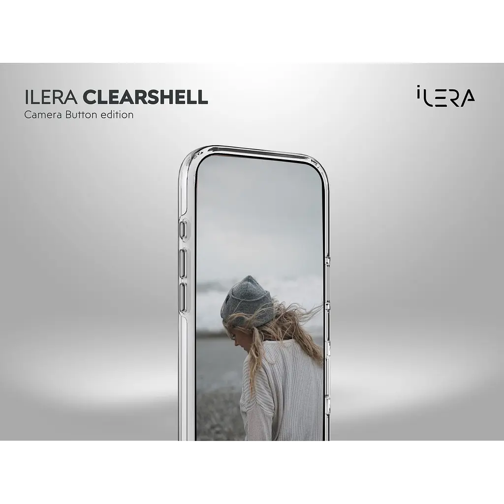 Чехол iLera ClearShell Camera Button with MagSafe для Apple iPhone Air Transparent ILHsCLCaB17Air [150427] - фото 10