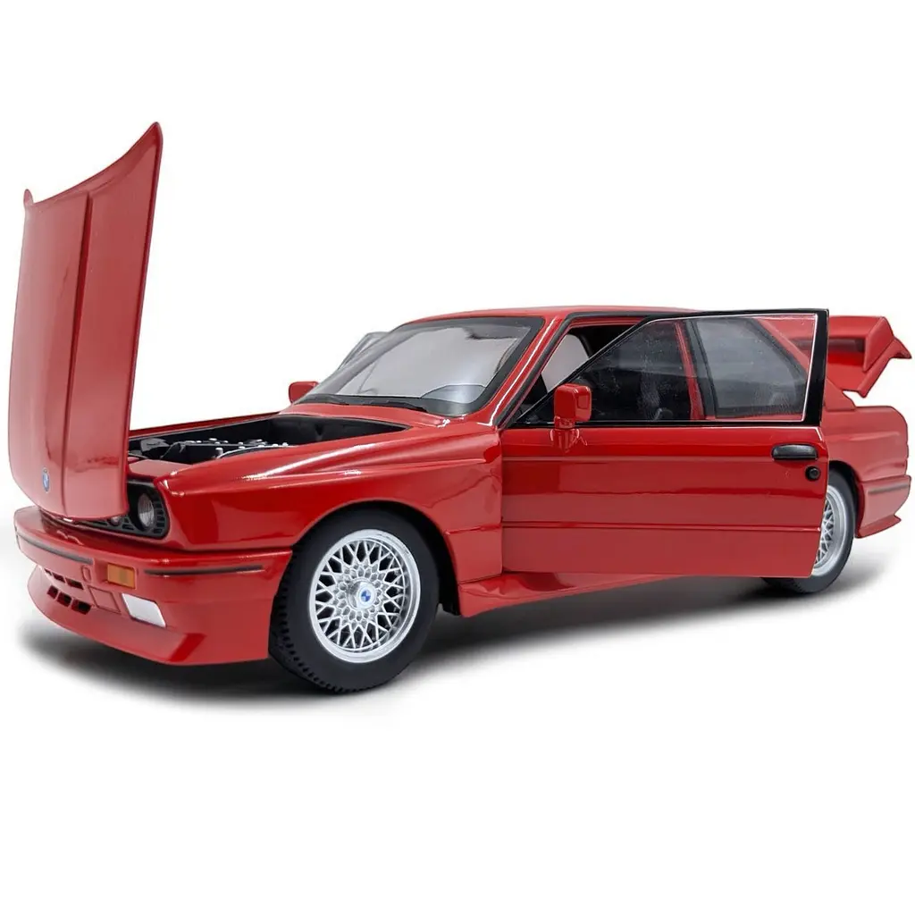 Колекційна металева модель автомобіля АвтоЕксперт BMW M3 E30 з інерцією, світлом та звуком 1:24 - фото 9