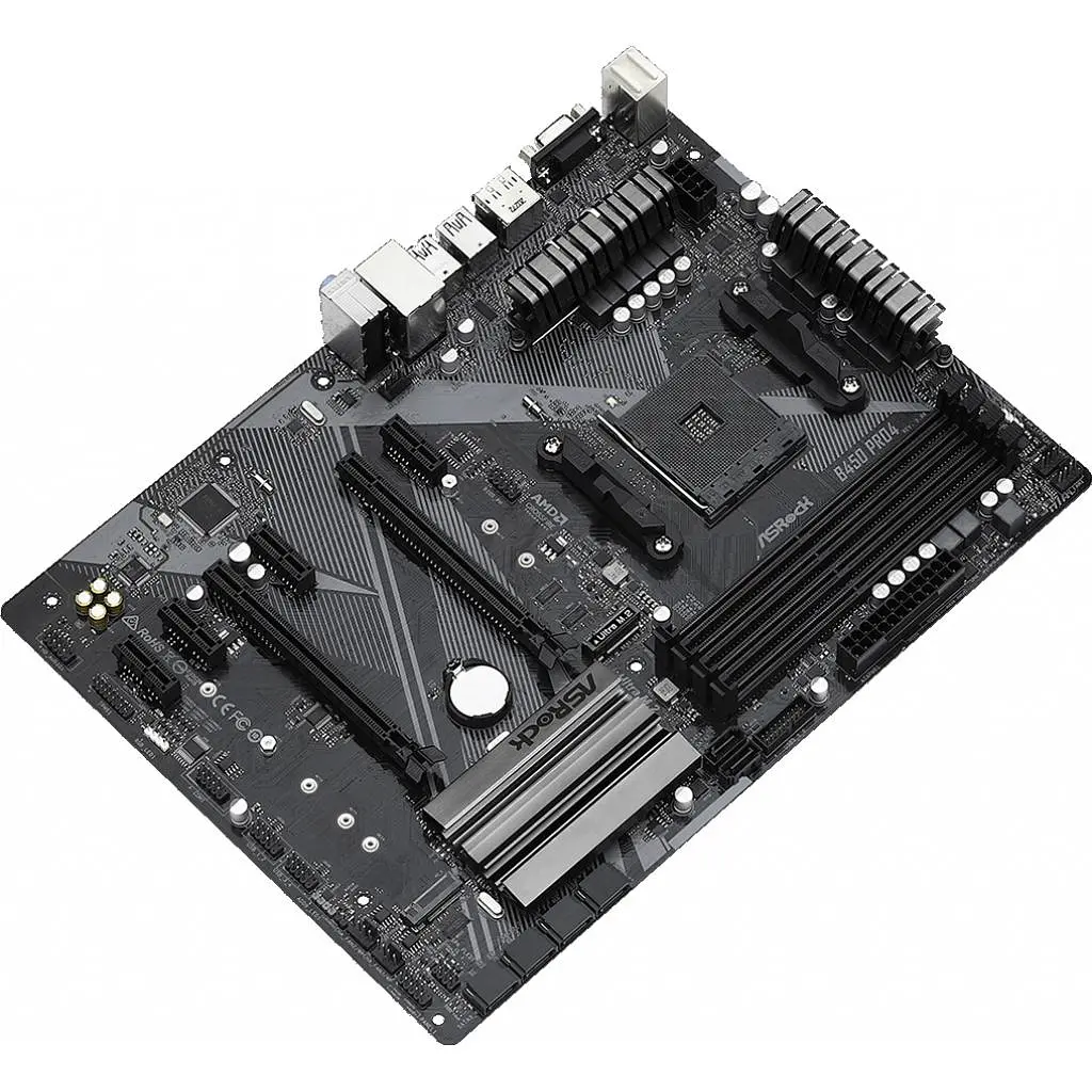 Материнська плата ASRock B450 Pro4 R2.0 - фото 5