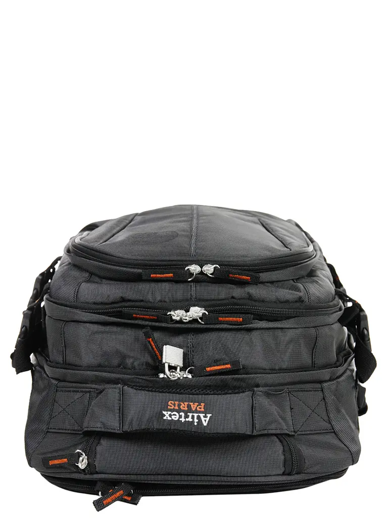 Дорожня сумка-рюкзак на колесах Airtex 560/2 53×35,5×22см S 27л Темно-сірий - фото 8