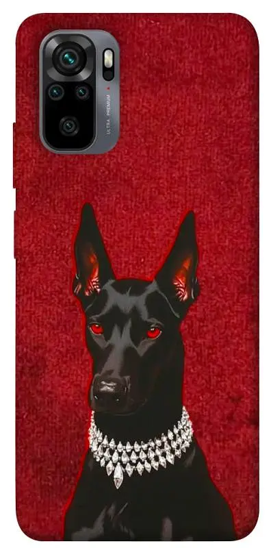 TPU чохол Demsky Premium doberman для Xiaomi Redmi Note 10 / Note 10s