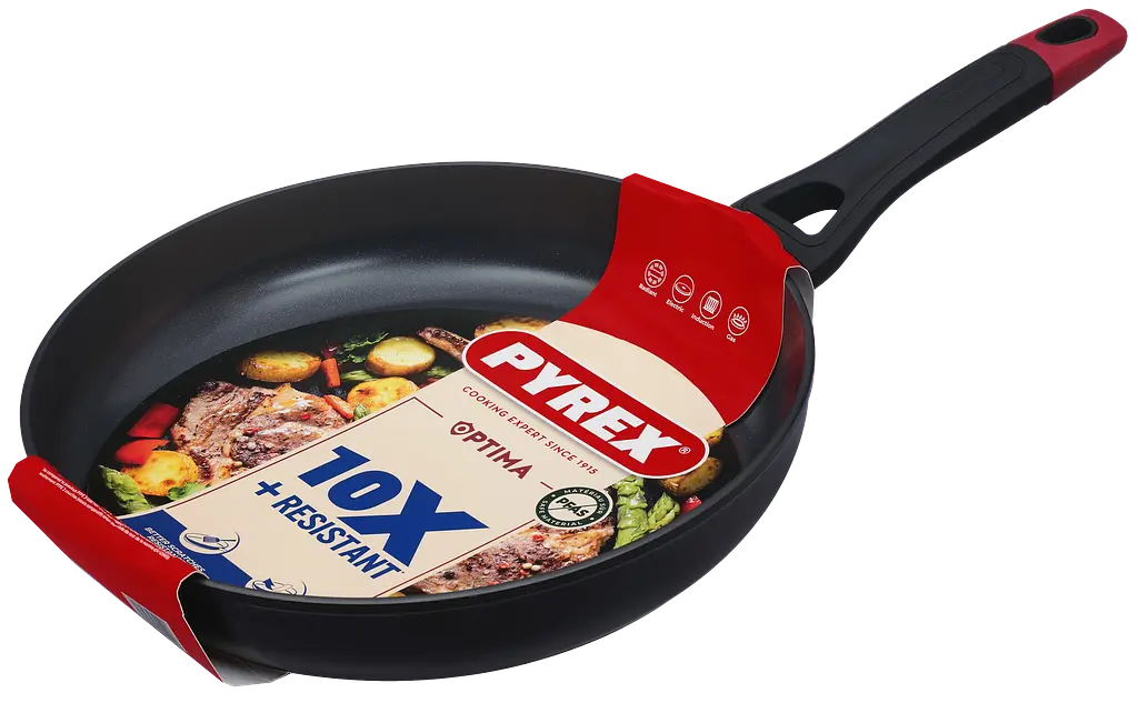 Сковорода Pyrex Optima 30 см класична kuh0016741 - фото 2