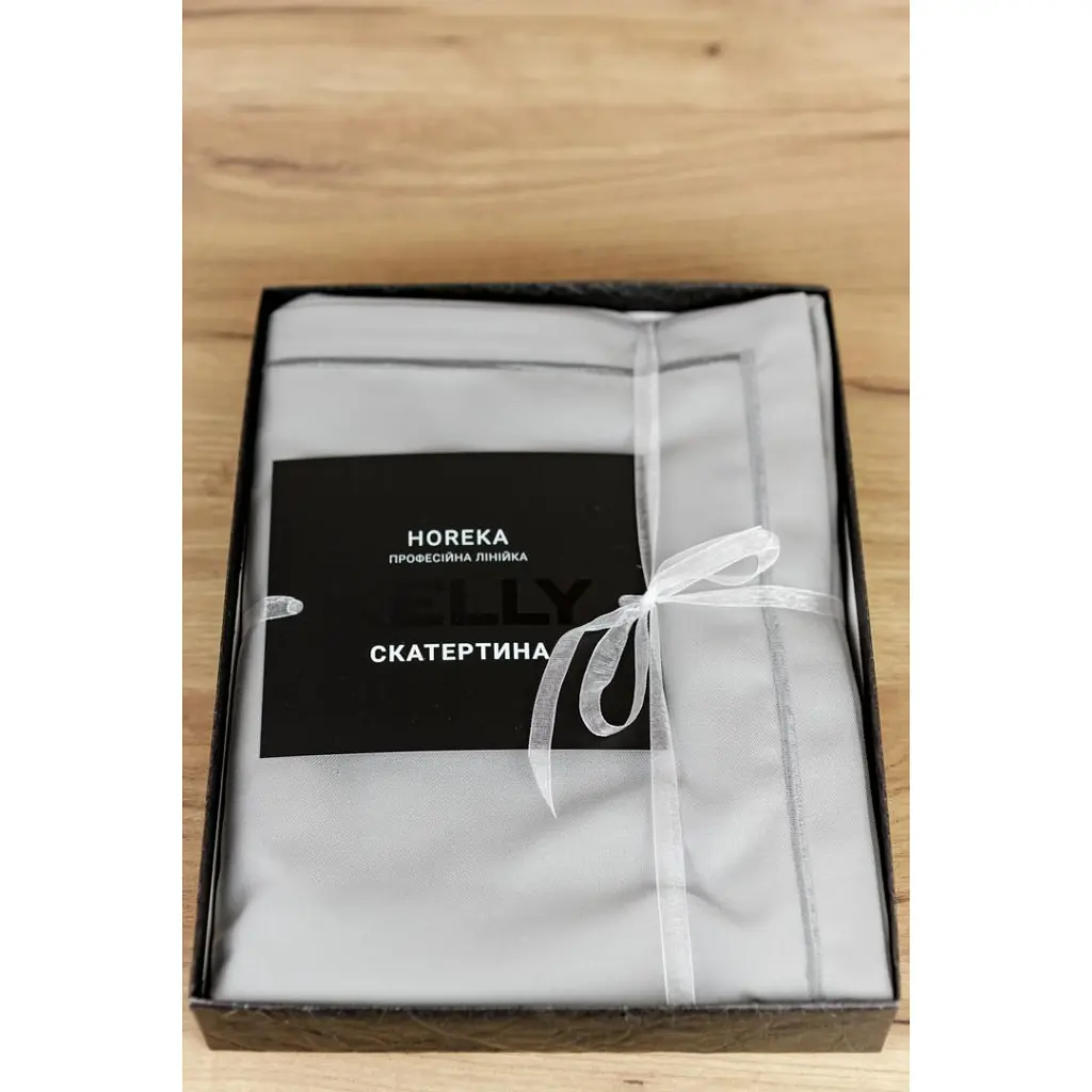 Скатертина Прованс Kelly чорна 140х140 см (032908) - фото 6