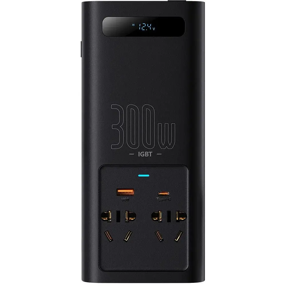 Автомобільний інвертор Baseus IGBT Power Inverter 300W [CGNB010101] [74582] - фото 2