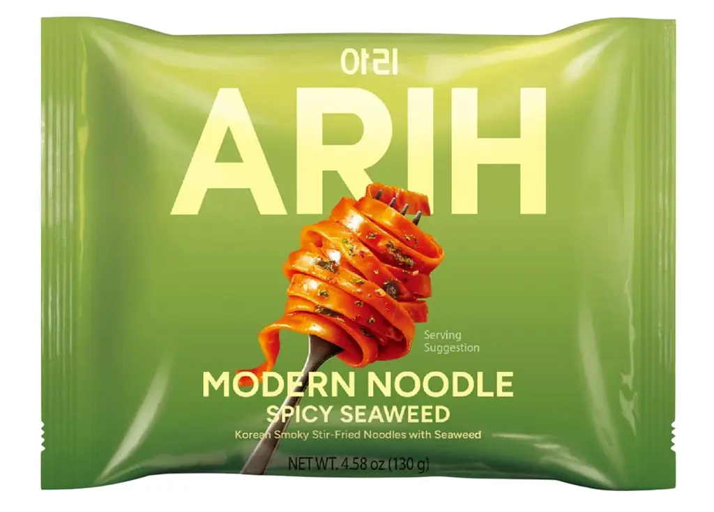Локшина ARIH Modern Noodles Spicy Seaweed 4шт х 130г - фото 4