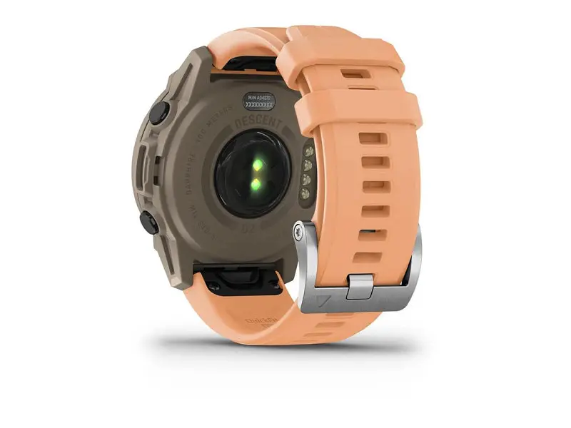 Смарт-годинник Garmin Descent G2 Paloma with Shell Pink Band (010-02986-01) - фото 6