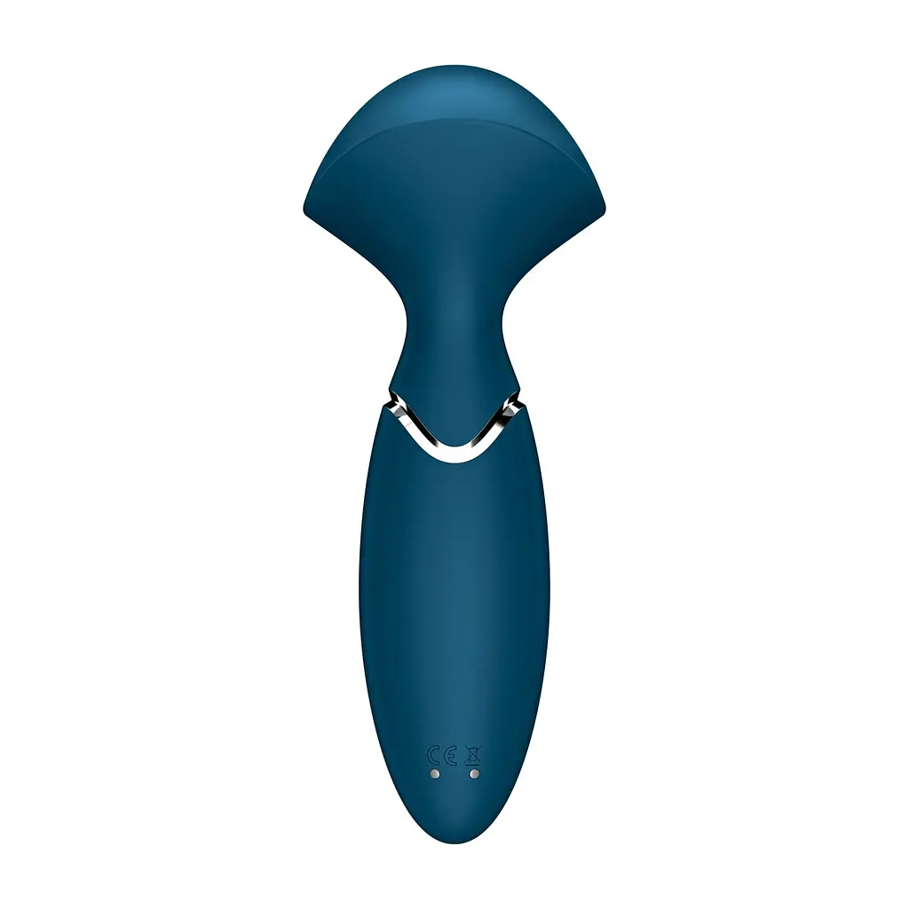 Вібромасажер Satisfyer Mini Wand-er Blue - фото 4