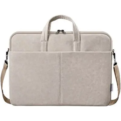 Сумка для ноутбука Defender 15.6" Solid PU beige (26126) - фото 3