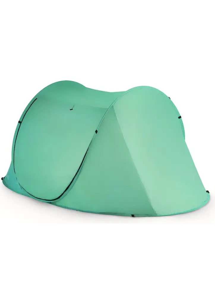 Саморозкладний намет-тент Outtec з козирком зелений - фото 3