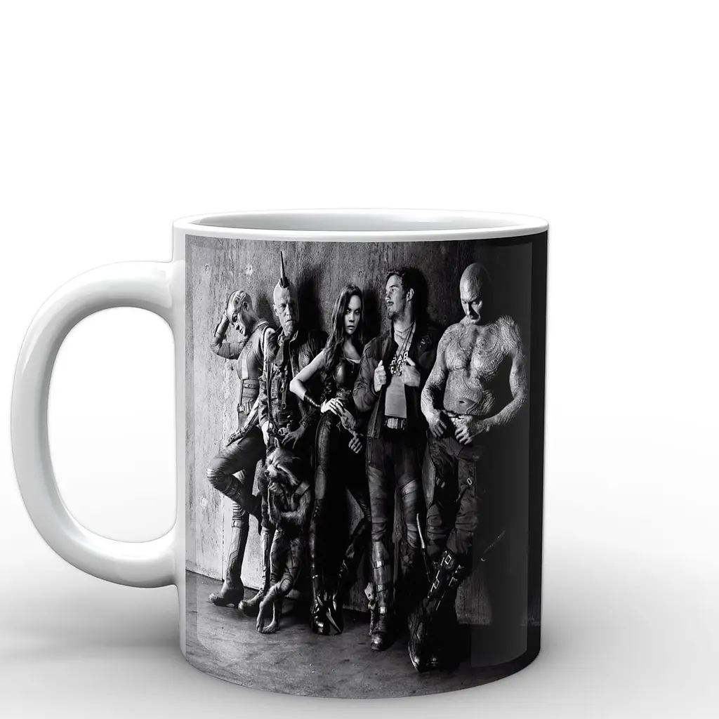 Кухоль GeekLand Галактики Guardians of the Galaxy Monochrome vol 2 GG.02.031 330 мл білий - фото 2