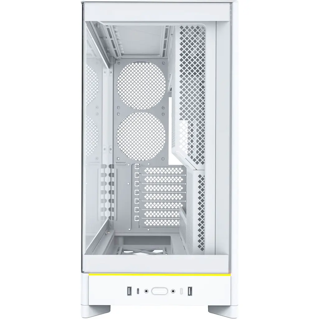 Корпус MONTECH HS02 White [146590] - фото 5