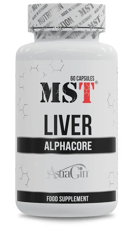MST® Комплекс для Підтримки Здоров’я Печінки AstraGin® - 60 капсул