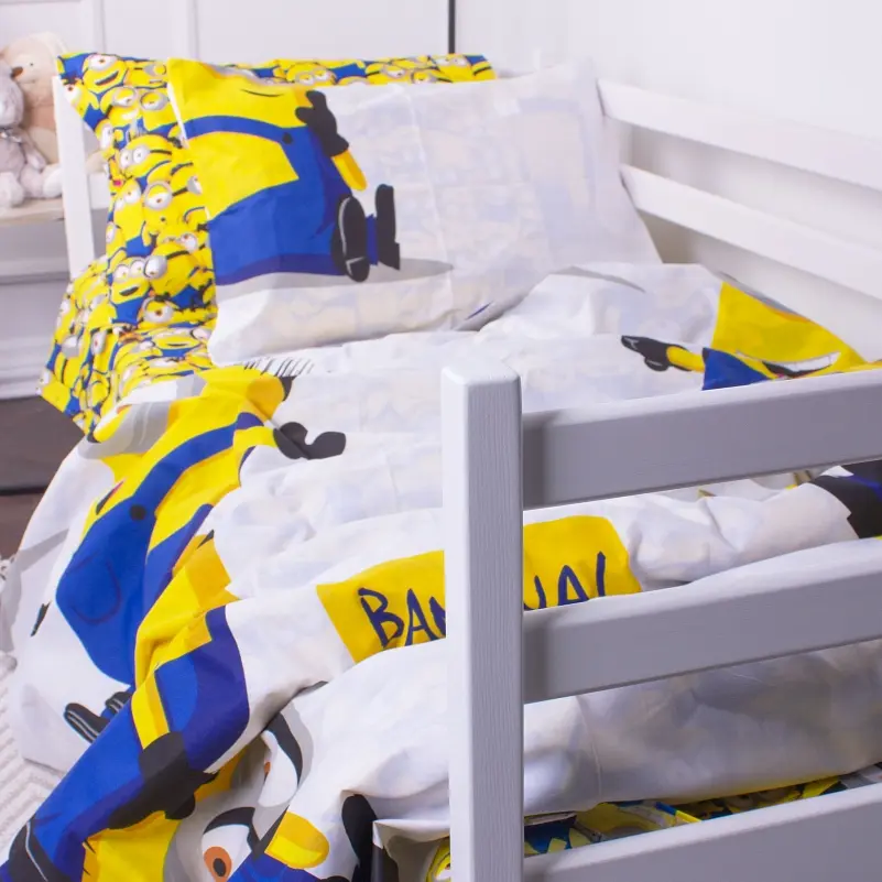 Комплект постільної білизни MirSon Kids Time 17-0506 Minions, дитячий - фото 4