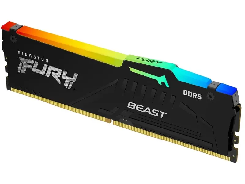 Модуль пам'яті Kingston FURY 64 GB DDR5 5600 MHz Beast Black RGB EXPO (KF556C36BBEA-64) - фото 2