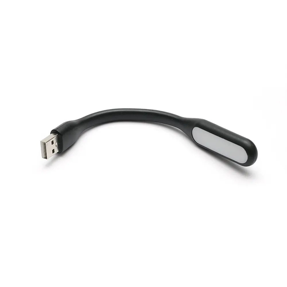 USB LED лампочка гнучка 3W, холодне світло чорна - фото 3