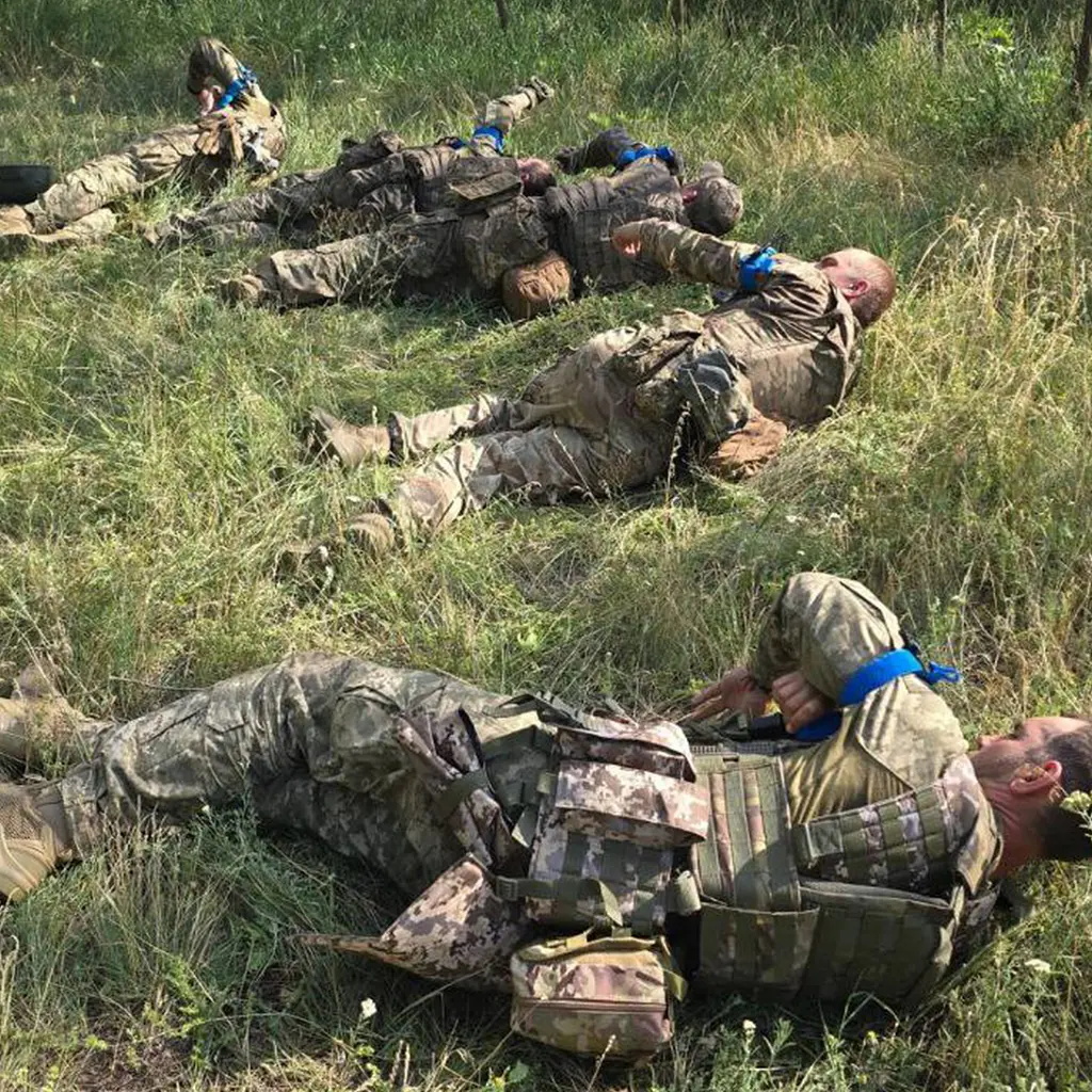 Джгут кровоспинний «ДНІПРО» для тренувань, синій (турнікет) - фото 6