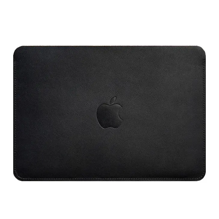 Чохол із натуральної шкіри BlankNote для MacBook 13 дюйм Синій Краст - фото 4