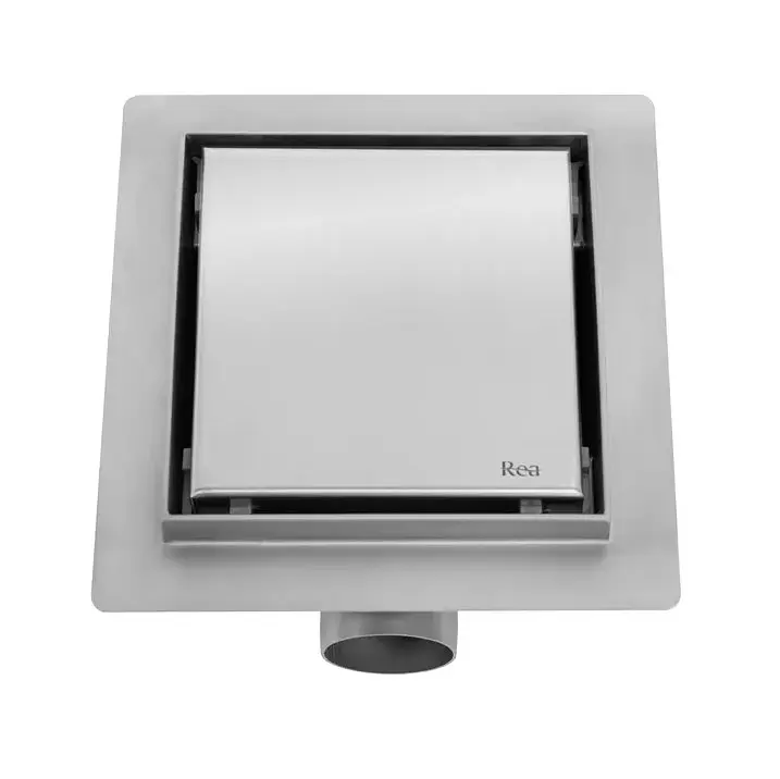 Трап для душу Rea Neo 12x12 nickel brushed REA-G6206 - фото 4