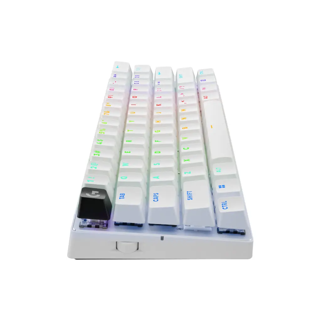 Клавіатура Logitech G Pro X 60 Lightspeed GX Tactile Wireless/Bluetooth UA White (920-011930) - фото 4