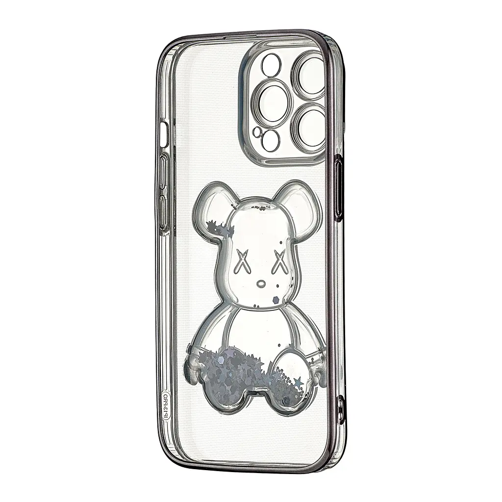 Чохол Shining Bear Case Protected Camera iPhone 13 Pro Black - фото 3