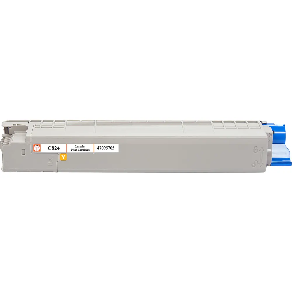 Картридж тон. BASF для OKI C824/834/844 аналог 47095705 Yellow ( 5000 сторінок) (BASF-KT-47095705) - фото 3