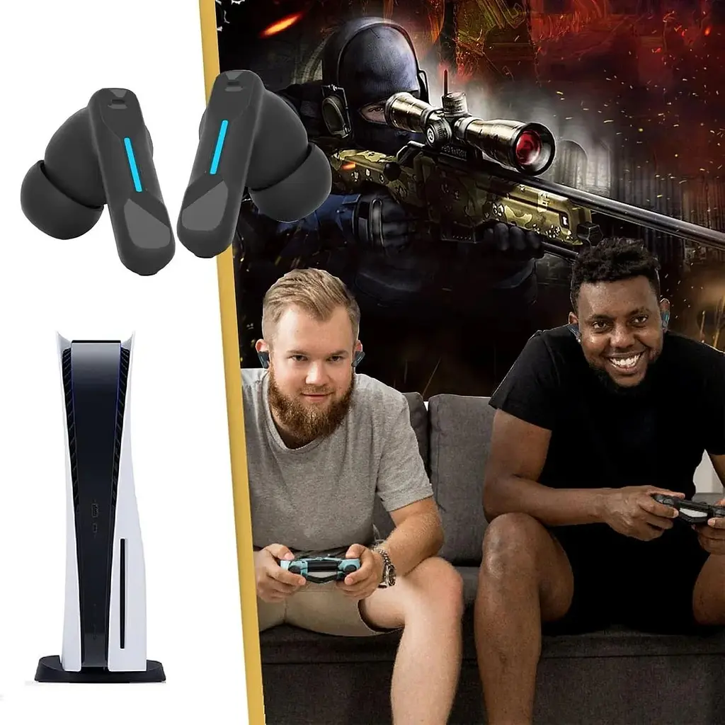 Бездротові ігрові навушники Middle Rabbit SW4 Bluetooth 2.4G для PS4 PS5 PC Switch - фото 5