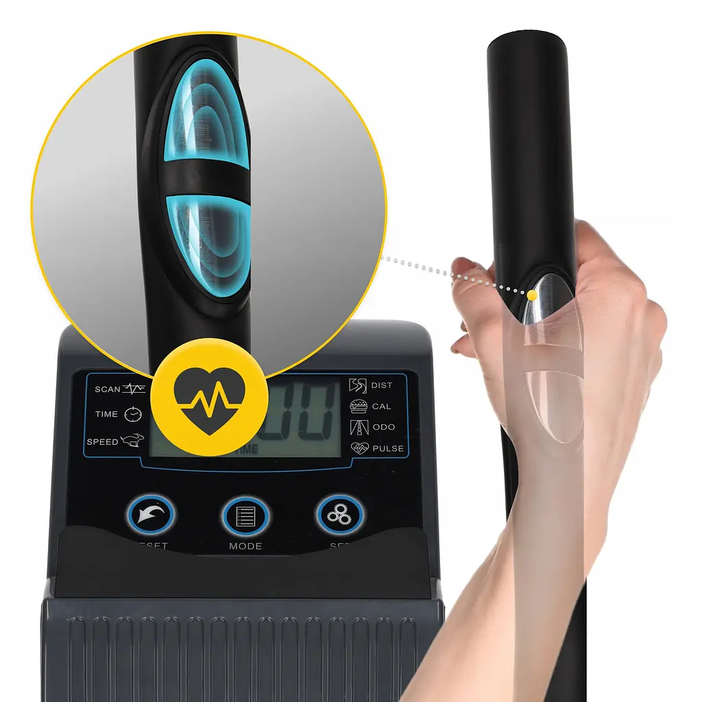 Орбитрек магнитный 4FIZJO Evo+ Black/Blue (P-5905973401661) - фото 7