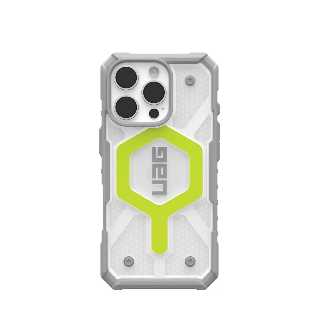 Чохол-накладка Urban Armor Gear Magsafe для Apple iPhone 16 Pro Pathfinder Active Neon (114464118181) - фото 5