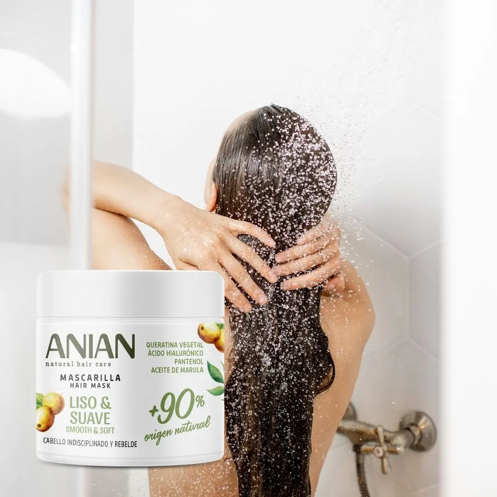 Маска Anian Smooth & Soft для неслухняного волосся 350 мл - фото 4