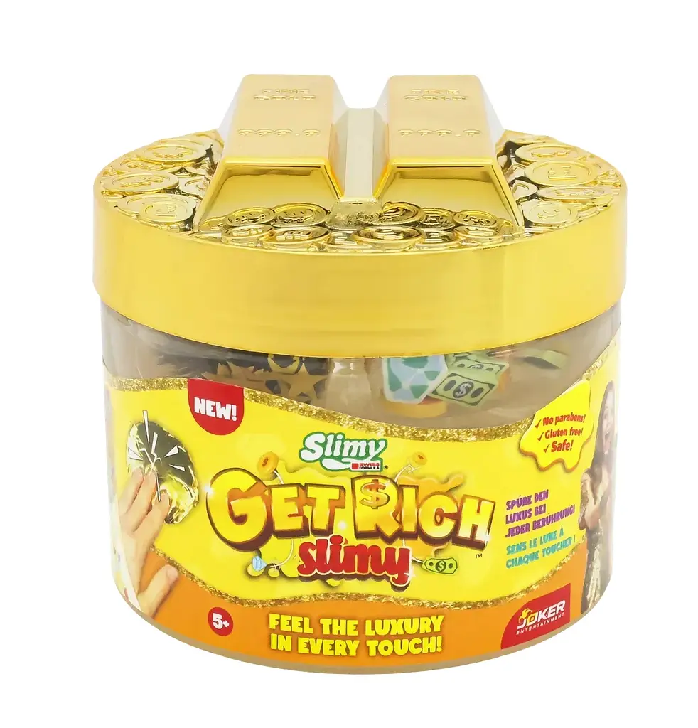 Слайм Joker  Mix & Match Золото та Срібло (32155) - фото 3