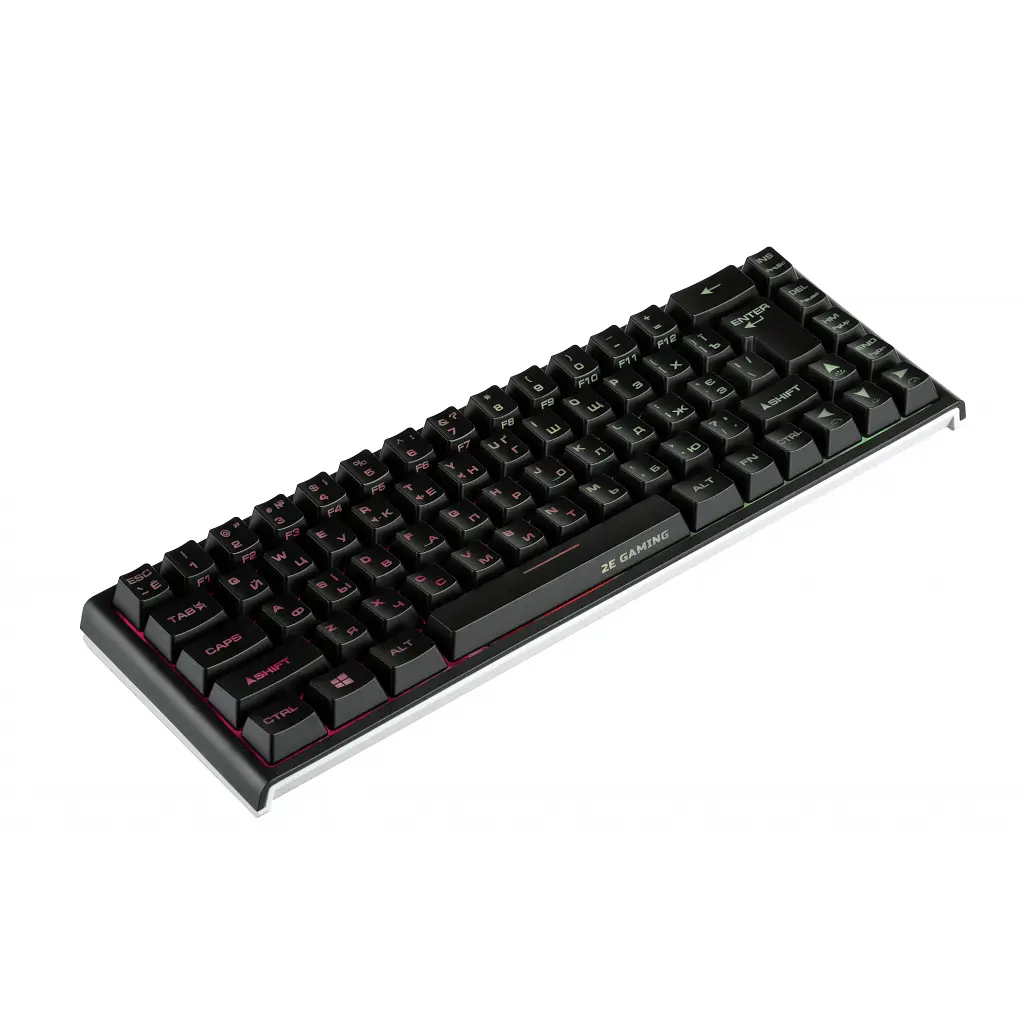 Клавиатура 2E GAMING KG360 RGB 68key Wireless Black (2E-KG360UBK) - фото 2