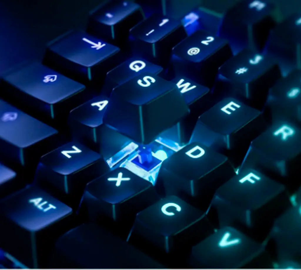 Клавіатура ігрова SteelSeries Apex 7 Blue Switch (64774, 64781) - фото 6