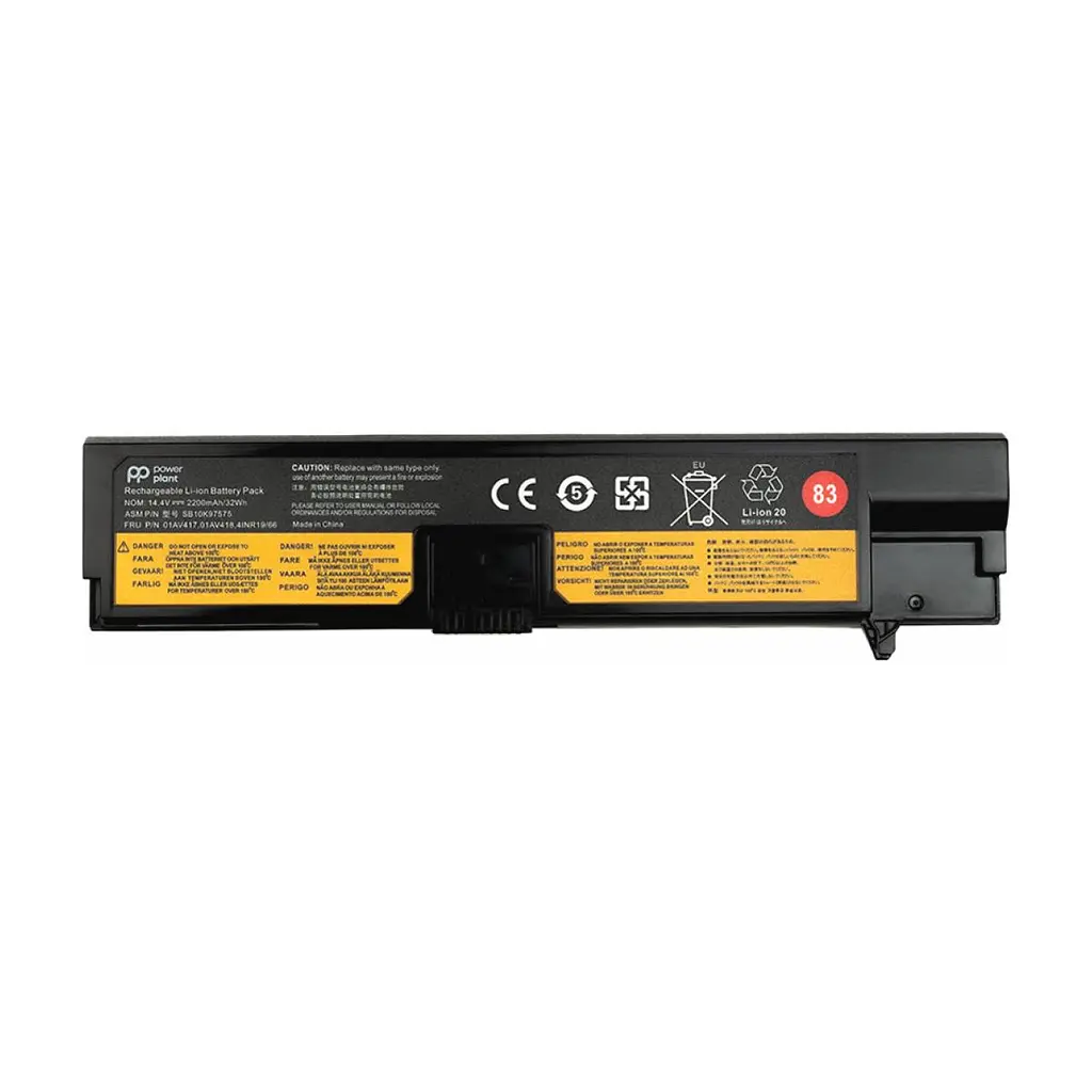 Акумулятор до ноутбука Lenovo Thinkpad E570 (01AV417) 14.4V 2200mAh PowerPlant (NB480876)