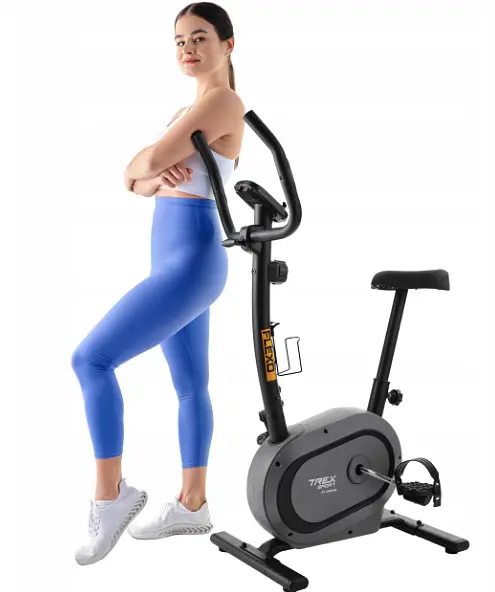 Велотренажер Trex Sport TX-450MB FLEXO магнітний сірий - фото 2