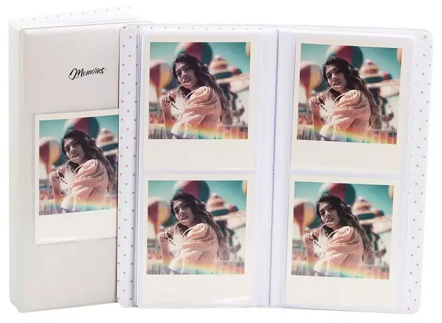 Набір камера Fujifilm Instax Wide 400 Фотопапір 20 шт. Прозорий чохол Фотоальбом на 64 фото білий - фото 9