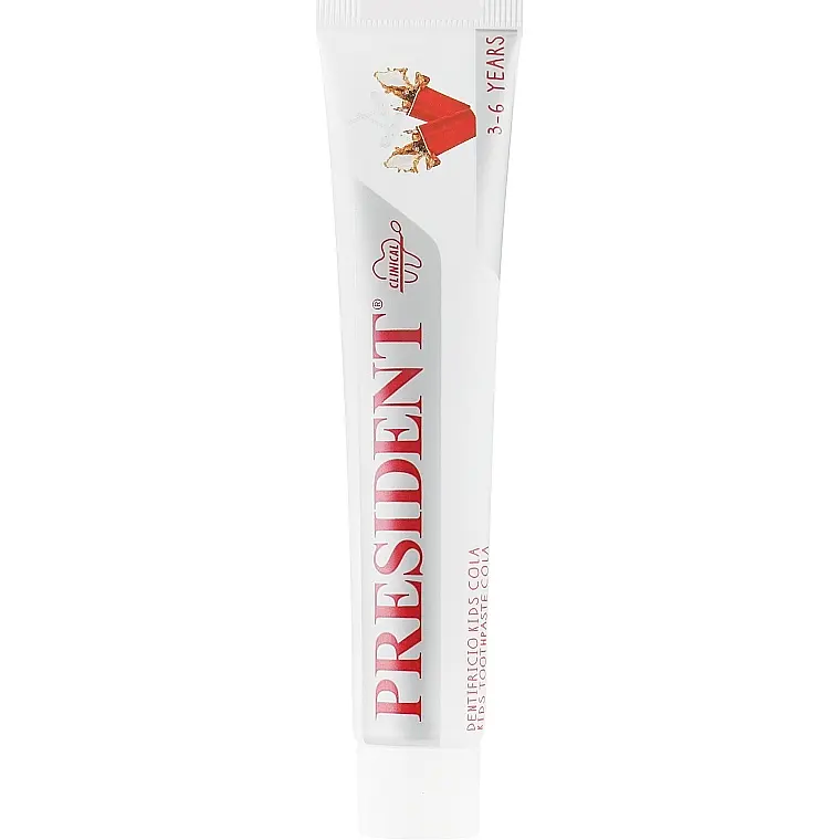 Зубна паста President Toothpaste Kids Cola 3-6 years 50 мл - фото 2
