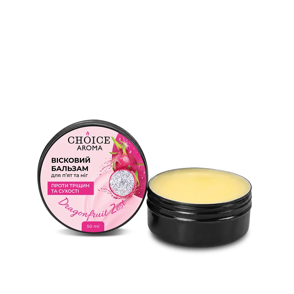Вісковий бальзам для п'ят та ніг Choice Aroma Dragonfruit Zest 50 мл - фото 2