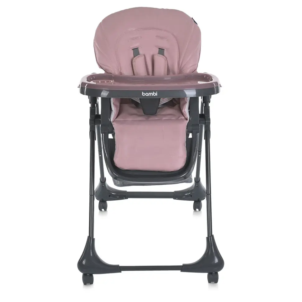 Стільчик для годування M 3233L-G Pink, до 15 кг - фото 3