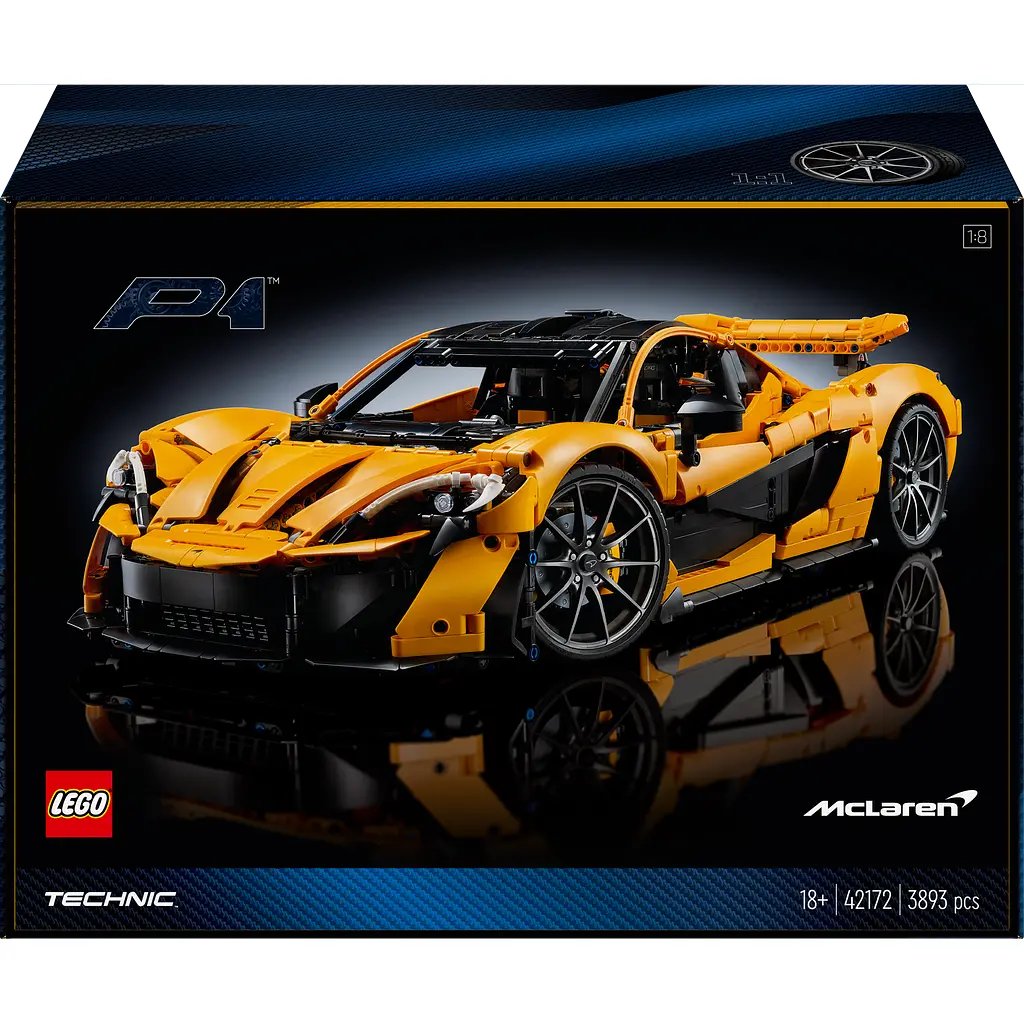 Конструктор LEGO Technic McLaren P1, 3893 деталі  (42172) - фото 2