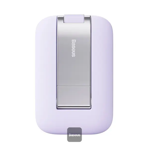 Подставка для гаджетов Baseus Seashell Series Folding Phone Stand (with Xiaomirror) B10551501511-00 Purple - фото 2
