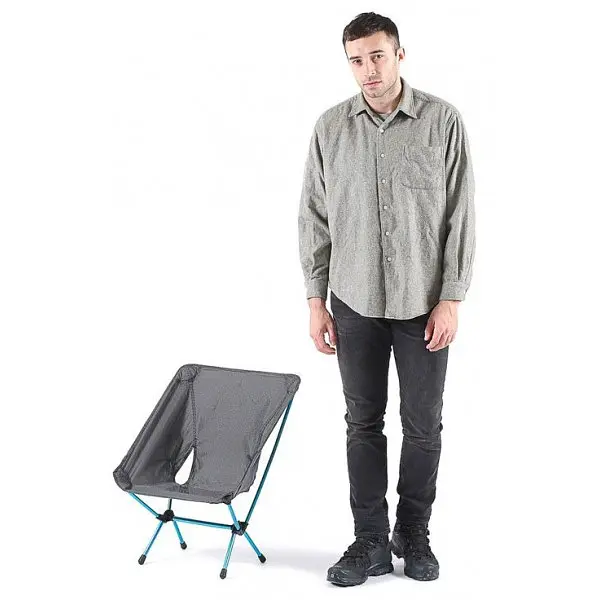 Кресло Helinox Chair Zero Black/O.Blue (1053-10551R1) - фото 3