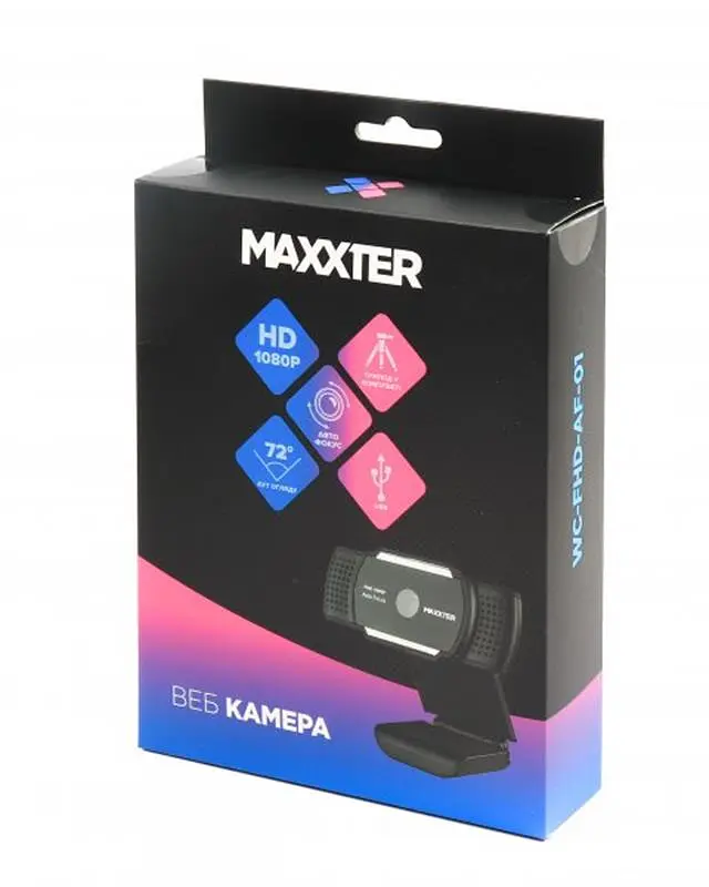 Веб-камера Maxxter WC-FHD-AF-01 - фото 3